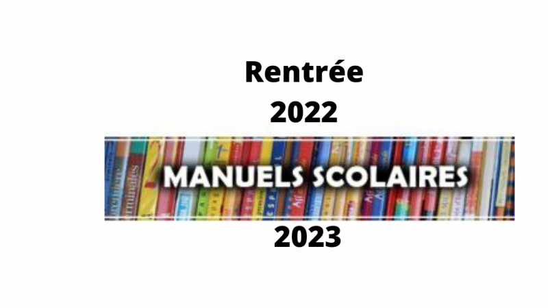 La liste des manuels scolaires pour la rentrée 2022/ 2023 est en ligne